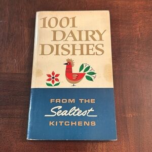 Vintage 1001 Dairy Dishes From the Sealtest Kitchens  Paperback 1963